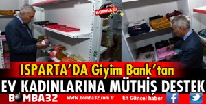 GİYİM BANK İHTİYAÇ SAHİBİ BAYANLARA EVDE İŞ İMKANI SAĞLIYOR