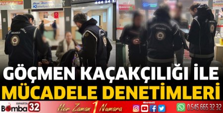 Göçmen kaçakçılığı ile mücadele denetimleri