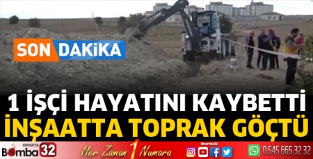 Göçükte can verdi