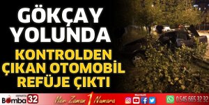 Gökçay yolunda kaza