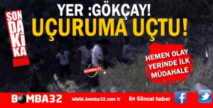 GÖKÇAY'DA TRAFİK KAZASI !