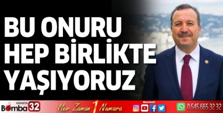 Gökgöz: Bu onuru hep birlikte yaşıyoruz