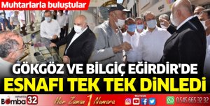 Gökgöz ve Bilgiç Eğirdir'de