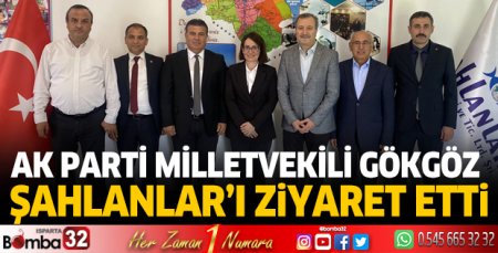 Gökgöz'den Şahlanlar'a ziyaret