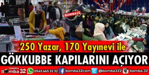 GÖKKUBBE KİTAPSEVERLERE KAPILARINI AÇIYOR
