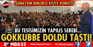 GÖKKUBBE’YE BİNLER KOŞTU!