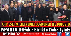 GÖKMENOĞLU ESKİ VEKİL COŞKUNER İLE BULUŞTU