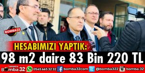 GÖKMENOĞLU TOPLU KONUT İLE İLGİLİ KONUŞTU