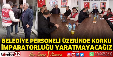 Gökmenoğlu'ndan Belediye-İş Sendikasına ziyaret