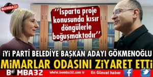 GÖKMENOĞLU'NDAN MİMARLAR ODASINA ZİYARET