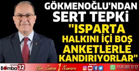 Gökmenoğlu'ndan sert tepki