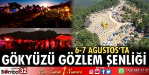 Gökyüzü Gözlem Şenliği 6-7 Ağustos’ta yapılacak