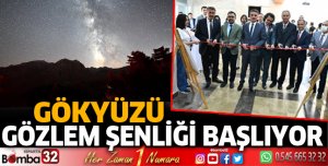 Gökyüzü Gözlem Şenliği Başlıyor