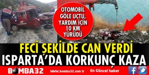 GÖL KENARINA UÇAN ARAÇTAKİ YARALI YARDIM BULMAK İÇİN 10 KİLOMETRE YÜRÜDÜ