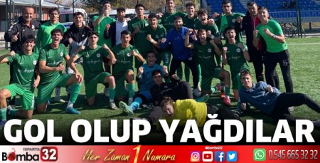Gol olup yağdılar