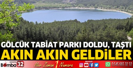 Gölcük bayramda doldu, taştı