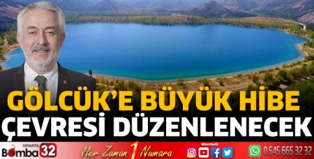Gölcük Tabiat Parkı'na büyük hibe