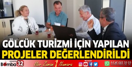 Gölcük turizmi için yapılan projeler değerlendirildi 