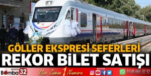 Göller Ekspresi büyük ilgi görüyor