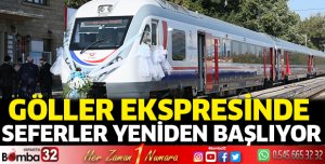 Göller Ekspresinde seferler yeniden başlıyor