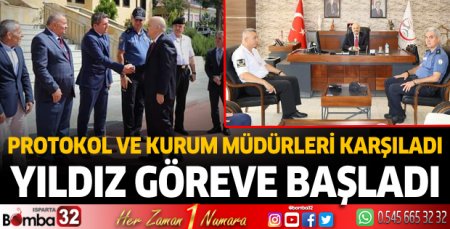 Gönen Kaymakamı Mehmet Yıldız göreve başladı