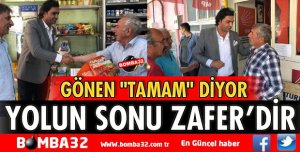 GÖNEN TAMAM DİYOR