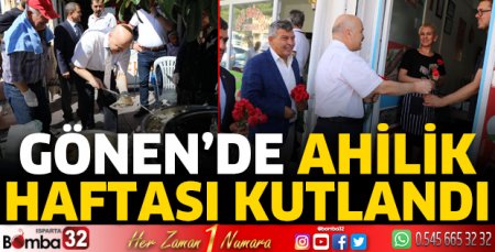Gönen’de Ahilik Haftası kutlandı