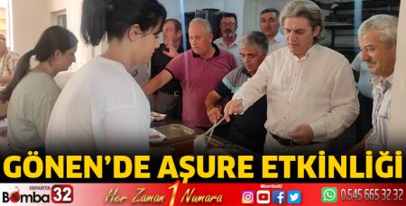 Gönen’de aşure etkinliği