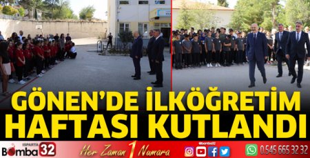 Gönen’de İlköğretim Haftası kutlandı