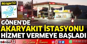 Gönen'de Akaryakıt İstasyonu yeni yüzüyle hizmette