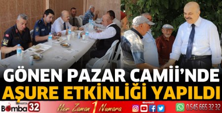 Gönen'de aşure etkinliği yapıldı