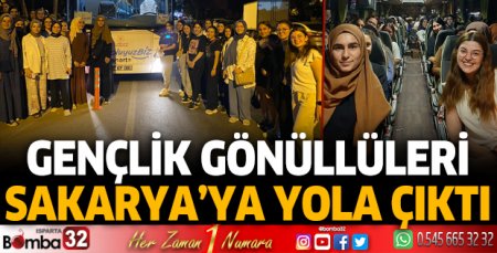 Gönüllüler Sakarya'da