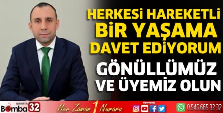 Gönüllümüz ve üyemiz olun
