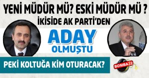 Görevine geri dönünce yeni müdür rapor aldı