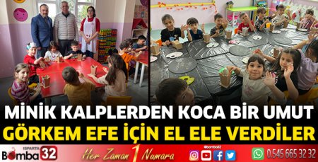 Görkem efe için el ele verdiler