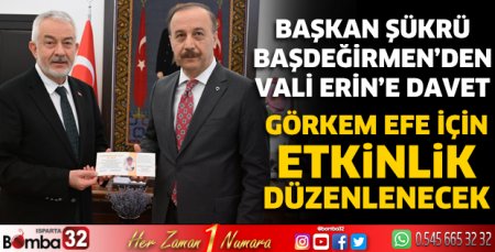 Görkem Efe için etkinlik düzenlenecek