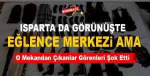 EĞLENCE MEKANINDA ÇOK SAYIDA SİLAH BULUNDU