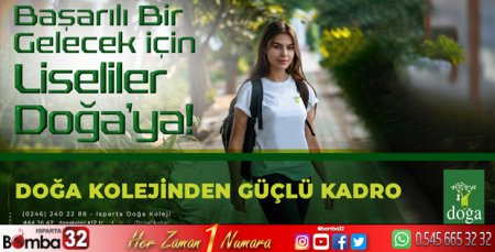 Göz kamaştıran bir okul: Isparta Doğa Koleji