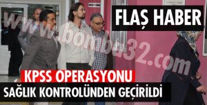 GÖZALTINA ALINAN ŞÜPHELİ ANKARA'YA GÖNDERİLDİ! 