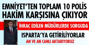 GÖZALTINA ALINANLAR GETİRİLİYOR