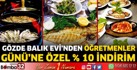 Gözde Balık Evi’nden Öğretmenler Günü’ne özel indirim