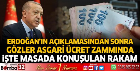 Gözler asgari ücret zammında