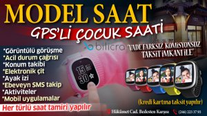 GPS'li çocuk saati Bilicra Connect Model Saat'de