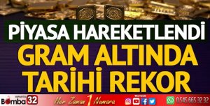 GRAM ALTINDA TARİHİ REKOR