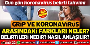 GRİP VE CORONAVİRÜS ARASINDAKİ FARK