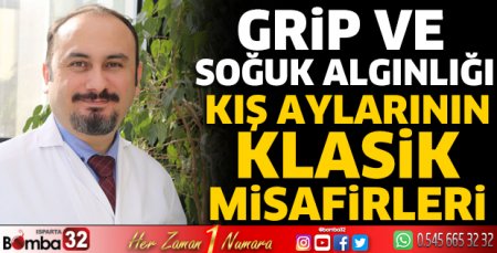 Grip ve Soğuk Algınlığı: Kış aylarının klasik misafirleri