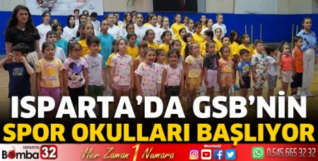 GSB Spor okulları başlıyor