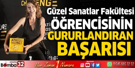 GSF öğrencisinin gururlandıran başarısı