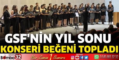 GSF'nin Yıl Sonu Konseri beğeni topladı