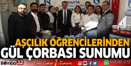 Gül Çorbası halkın beğenisine sunuldu